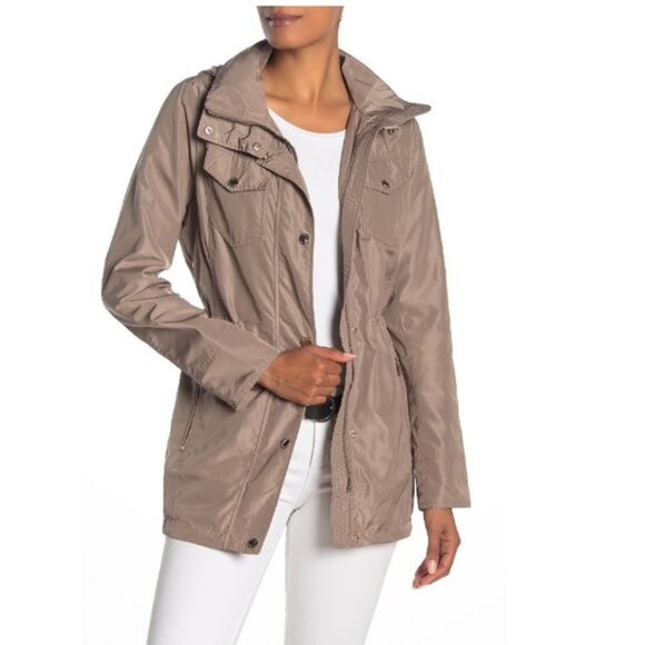 MICHAEL Michael Kors Missy Snap Front Anorak - Picture 1 of 7